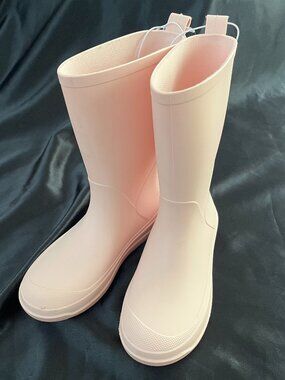 Light Pink rain boots kids 13 Cat and Jack